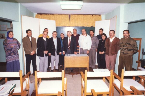 المشاركن في الدورة التدرييية الأولي لعام 1996