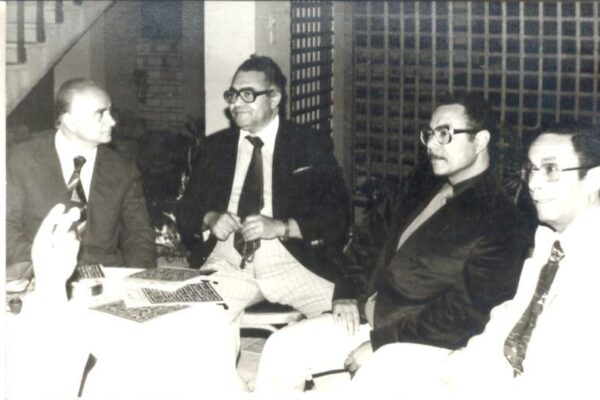 د.فاروق الجوهري و د. طاهر صادق و د. كمال عبد الفتاح و م. عبد الحكيم عثمان